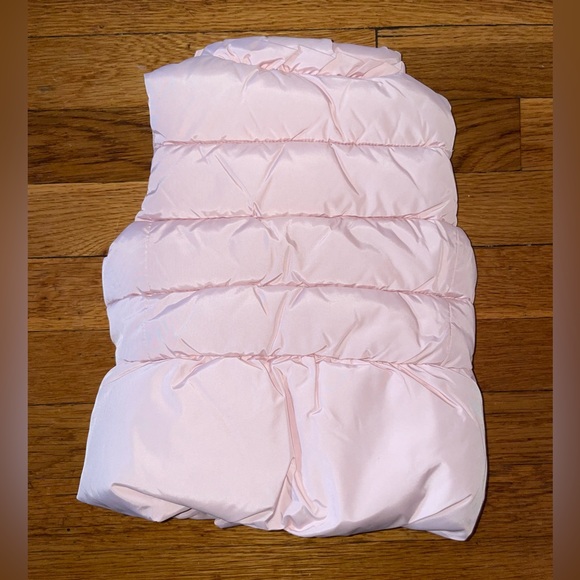 2/$15 GAP 2t light pink puffer vest - Picture 2 of 3